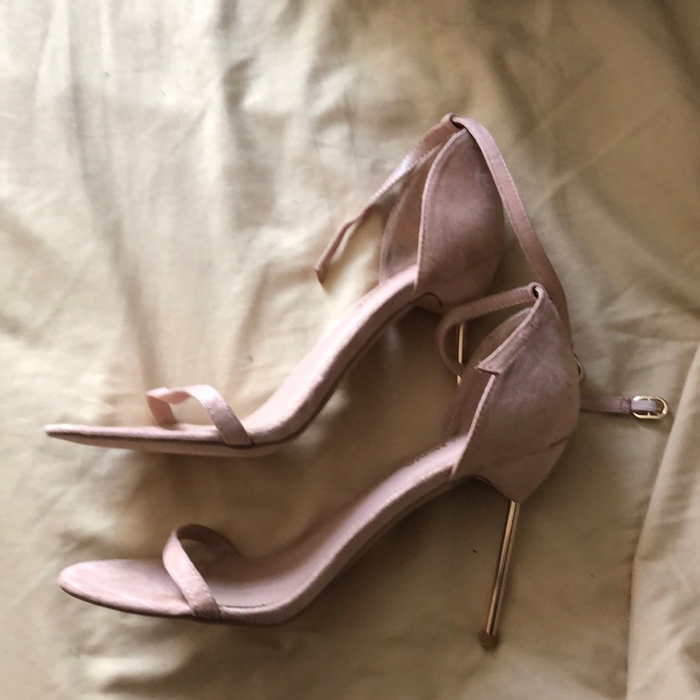 Blush fashion nova heels